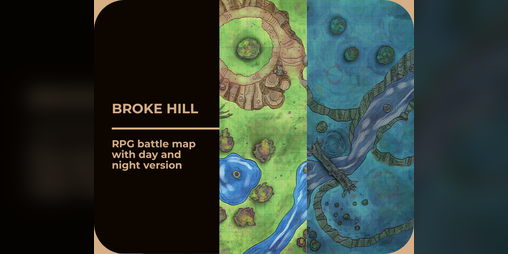 Cover image for Brook Hill RPG Battle Map
