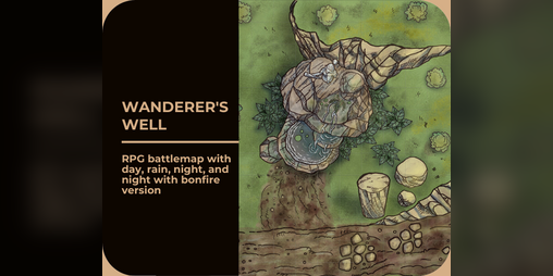 Cover image for Wanderer's Well RPG Battlemap