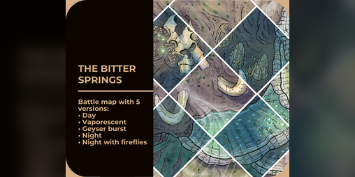 Cover image for The Bitter Springs RPG Battlemap