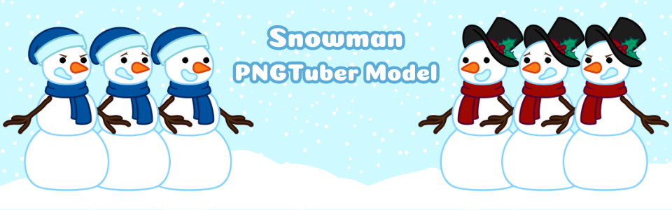 Snowman PNGTuber Model