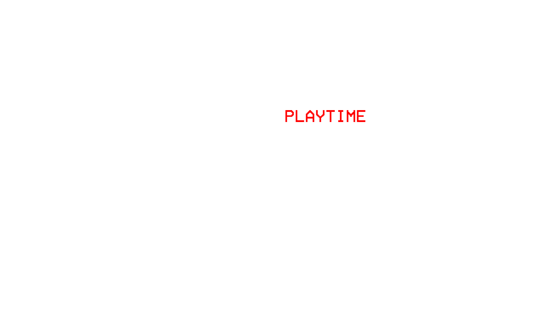 ALTERNATE PLAYTIME DEMO