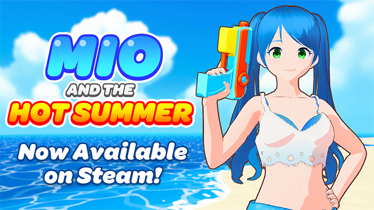 Mio and the Hot Summer is now available on Steam!