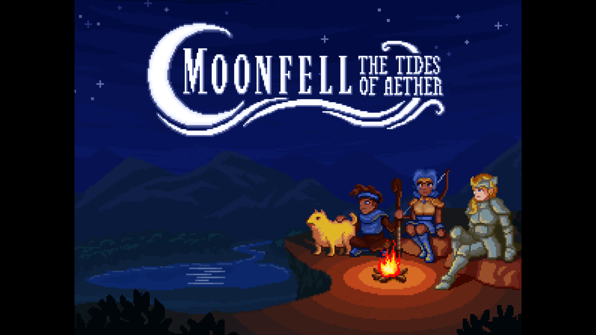 Cover image for Moonfell: the Tides of Aether