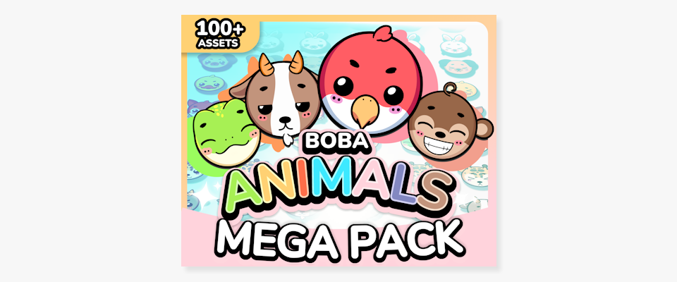 Boba Animals - MEGA SPRITE PACK