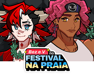 Bez e V no Festival na Praia