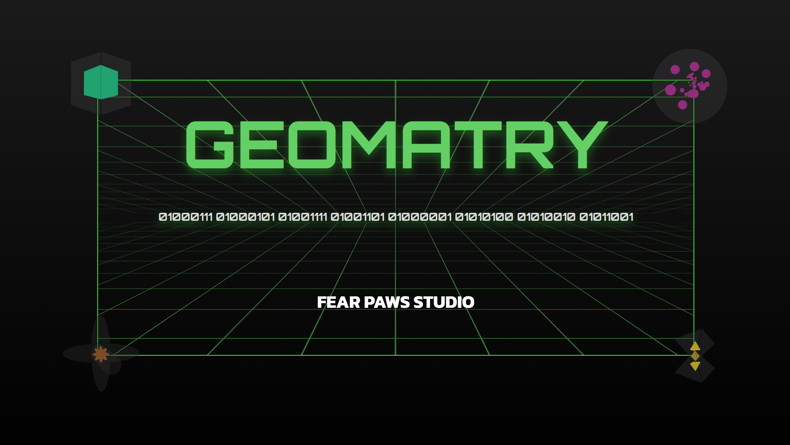 Geomatry by Fear Paws Studio