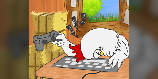 Cover image for Chicken Downhill