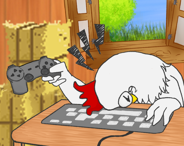 Cover image for Chicken Downhill