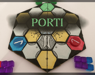 Porti   - Build a network of pathways to trap your opponent and win! 