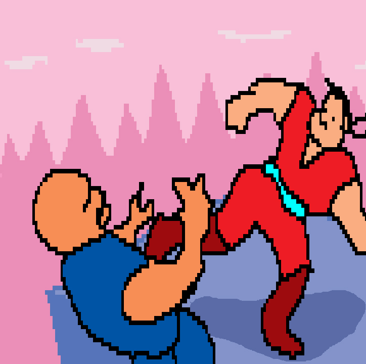 Fighting game template clickteam fusion by Sparckman