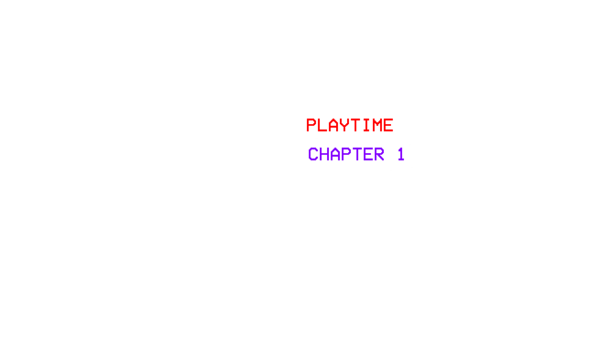 ALTERNATE PLAYTIME: CHAPTER 1