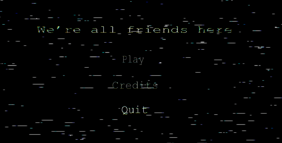 We're all friends here