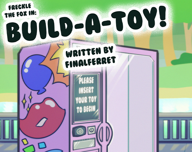 Cover image for Build A Toy! (Illustrated Short Story)