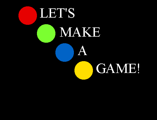 Cover image for Let's Make a Game!