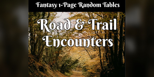 Cover image for Fantasy Road and Trail Encounters