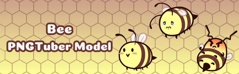 Bee PNGTuber Model