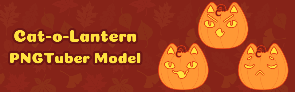 Cat-O-Lantern PNGTuber Model