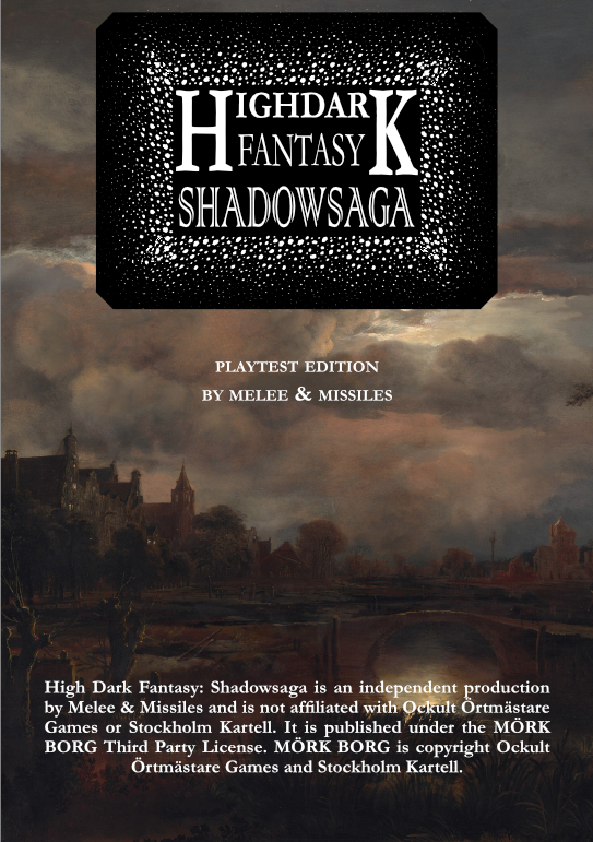 Cover image for Highdark Fantasy: Shadowsaga