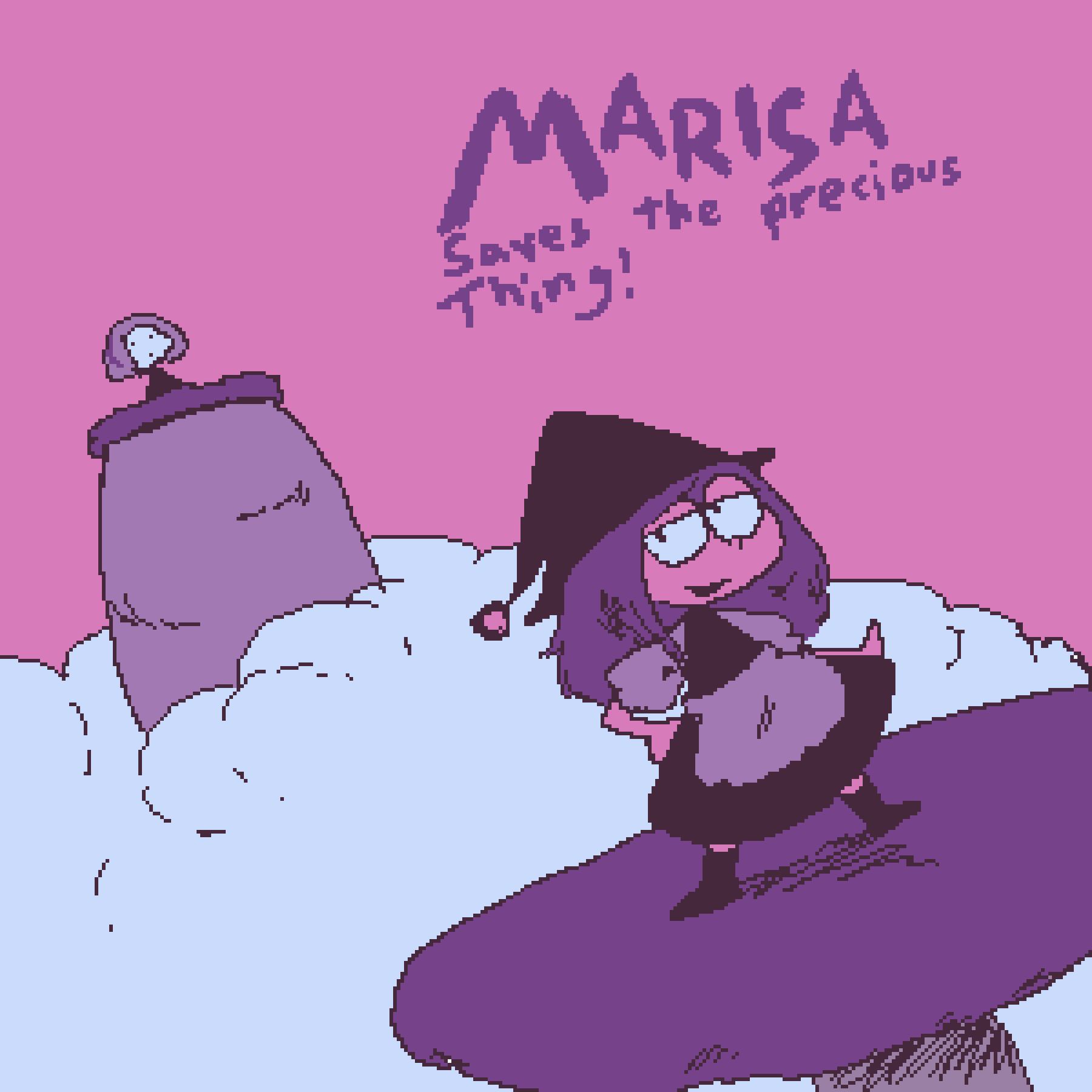 Cover image for Marisa saves the Precious Thing!