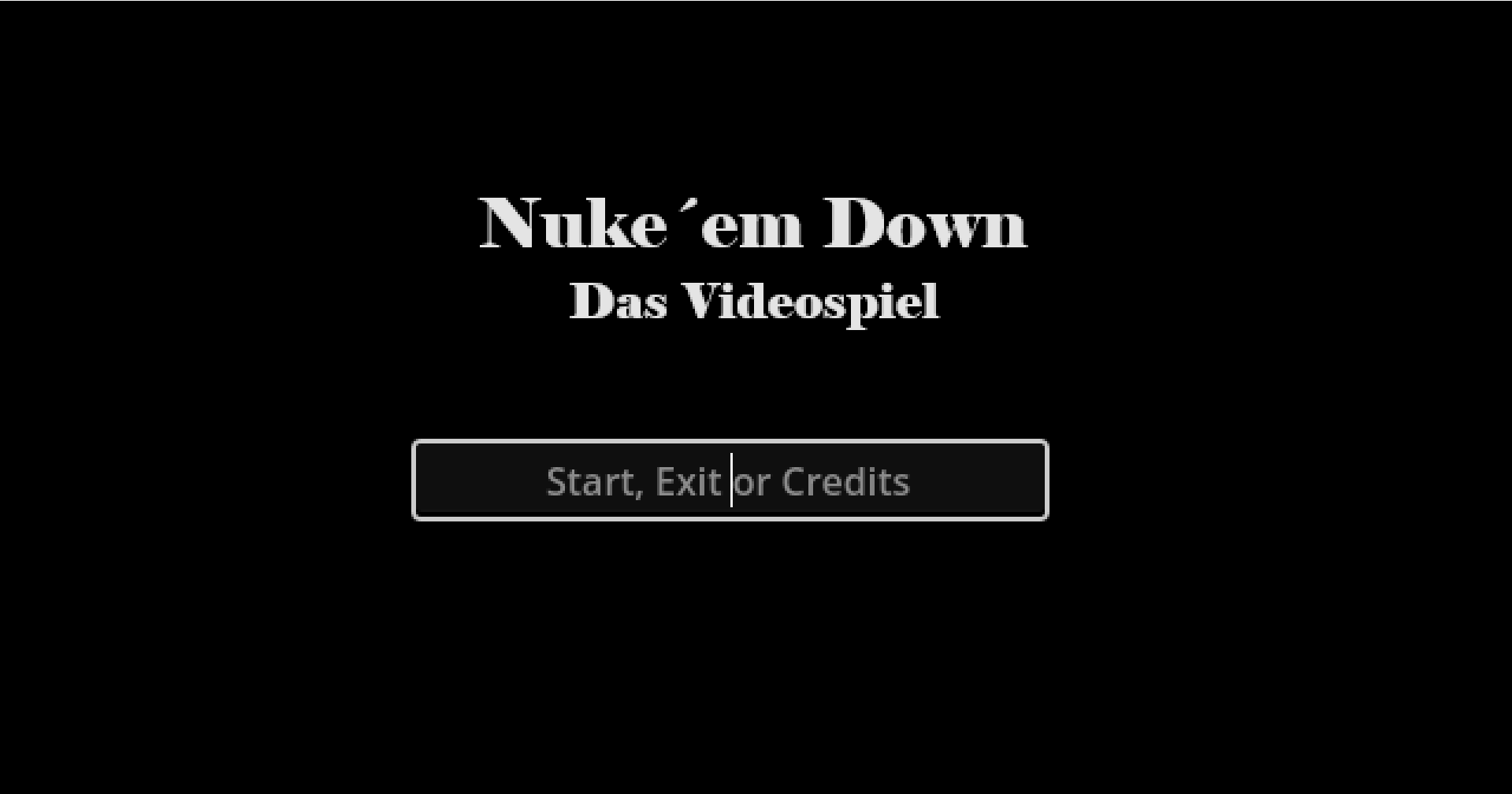 Cover image for Nuke´em Down - Das Videospiel