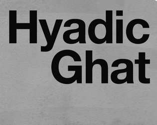 Hyadic Ghat   - secret rainy day hexcrawl 