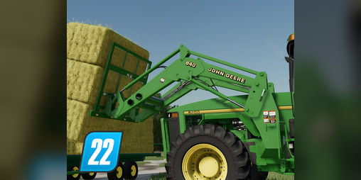 Cover image for FS22 - John Deere 840 Frontloader