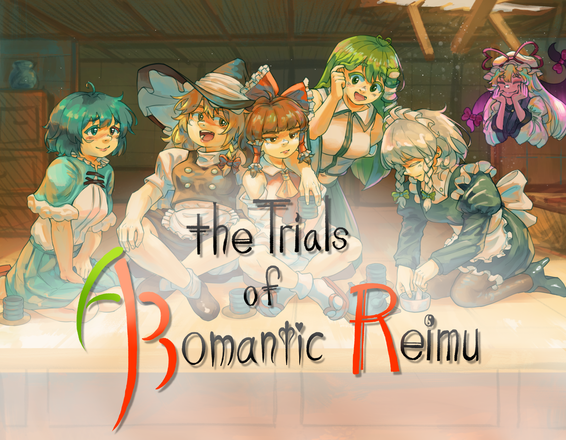 Cover image for The Trials of ARomantic Reimu