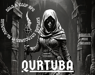 Qurtuba   - Solo RPG Dungeon Crawl. Roguelite Mode Included. 