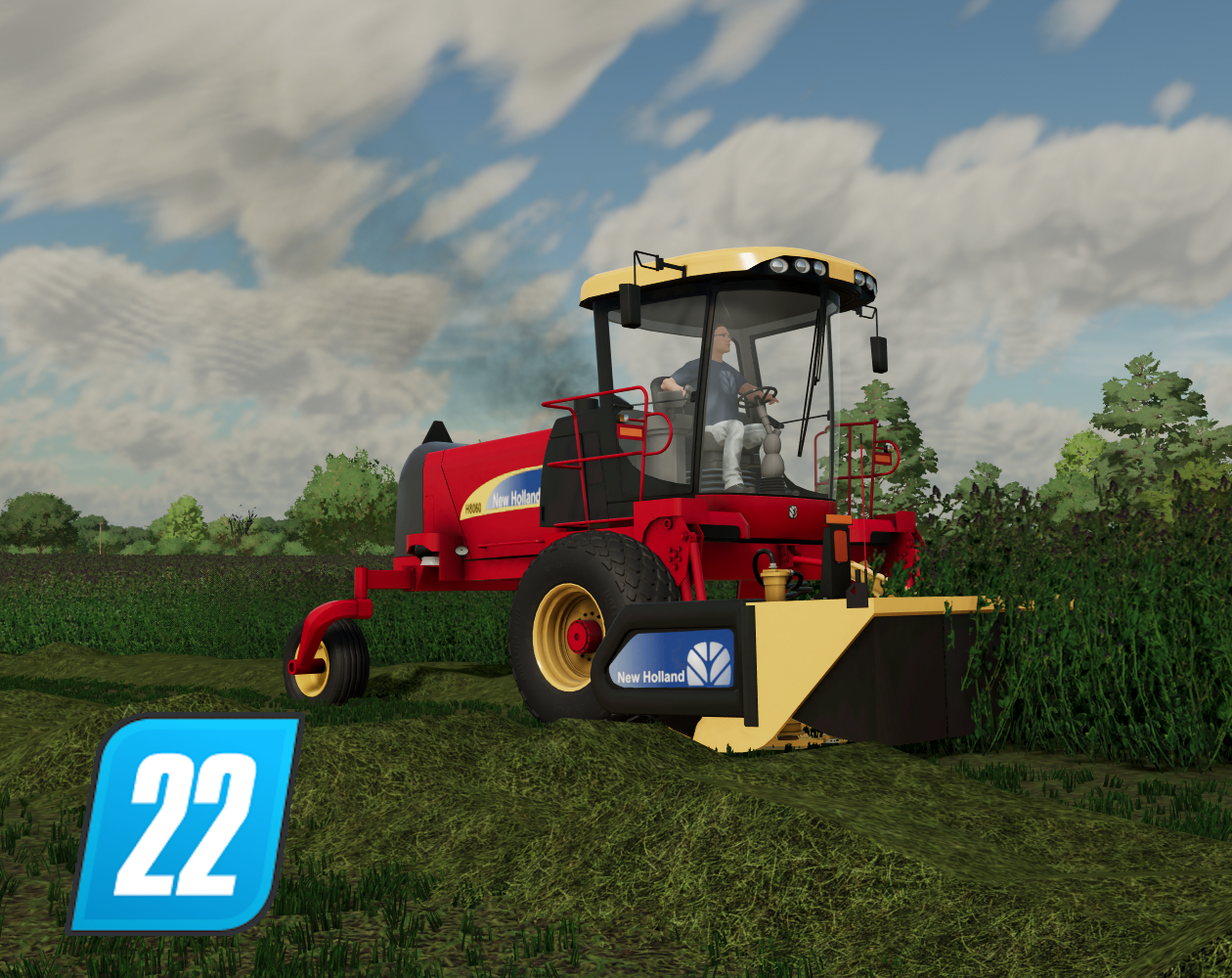 Cover image for FS22 (outdated) - New Holland H8060 Speedrower