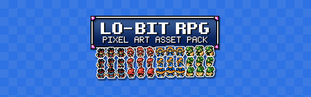 Lo-Bit RPG Pixel Assets