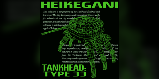 Cover image for TANKHEAD: TYPE 33
