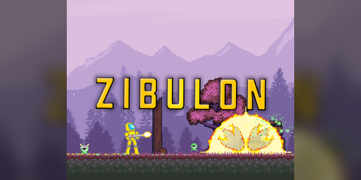Cover image for Zibulon - Side-Scrolling Alien Survival Shooter