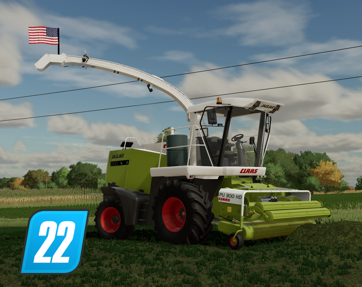 Cover image for FS22 (outdated) - Claas Jaguar 800 Type 493