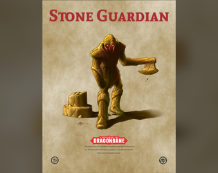 Stone Guardian - A Supplement for Dragonbane  