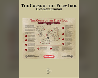 The Curse of the Fiery Idol - A supplement for Dragonbane  