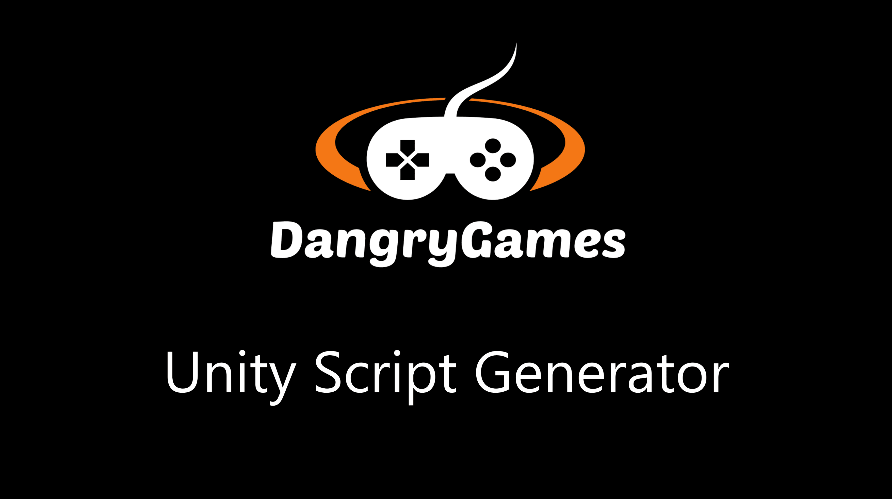 Unity Script Generator Tool