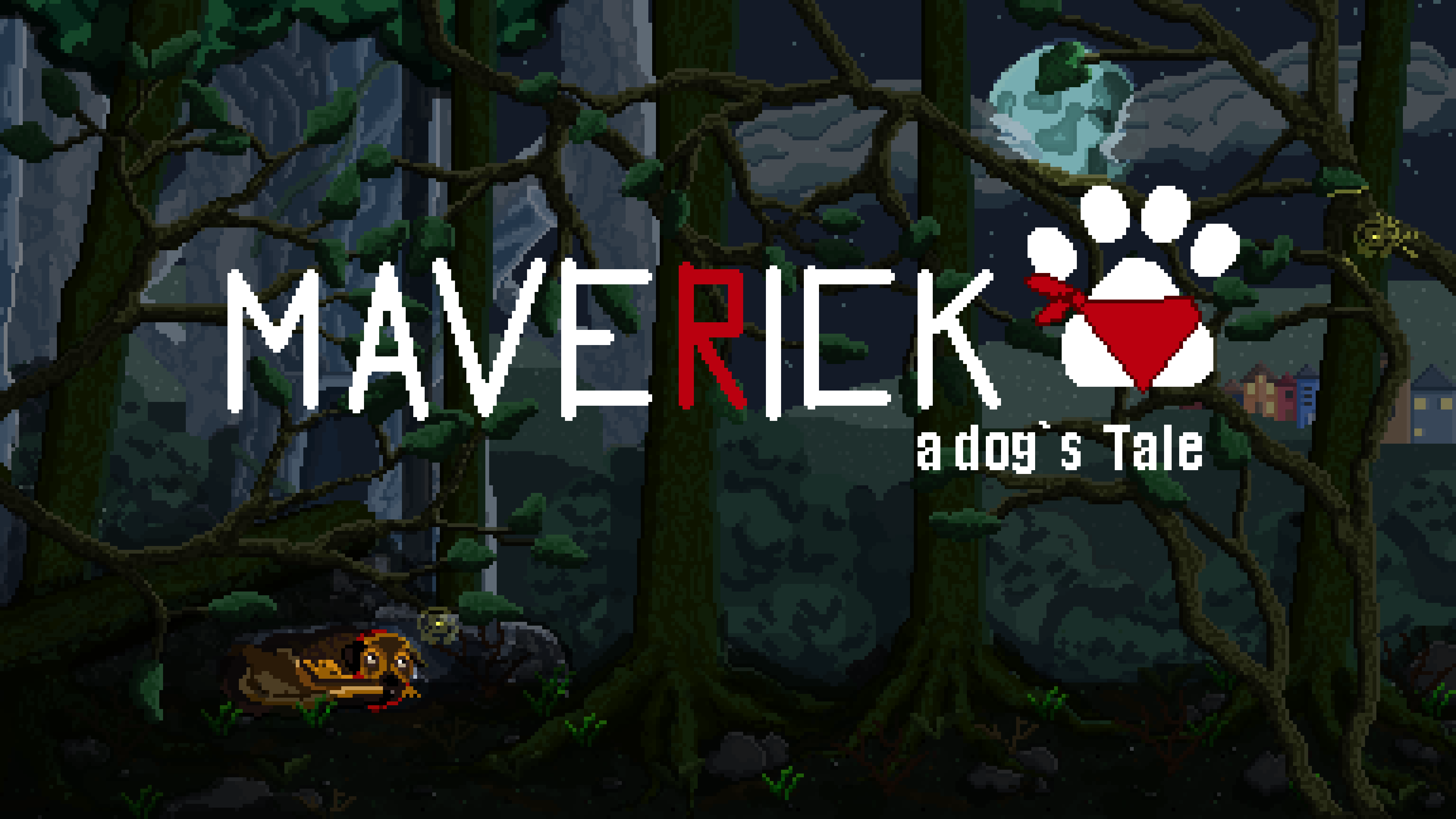Cover image for Maverick a dog`s Tale