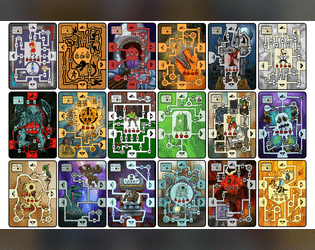 One Card Maze - Boss Set  