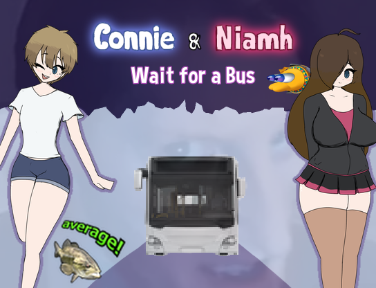 Cover image for Connie & Niamh Wait For A Bus