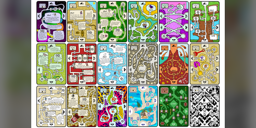 Cover image for One Card Maze - Fledgling Set