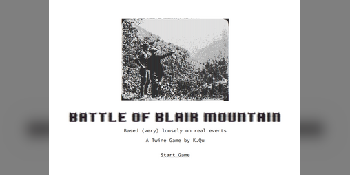 Cover image for The Battle of Blair Mountain