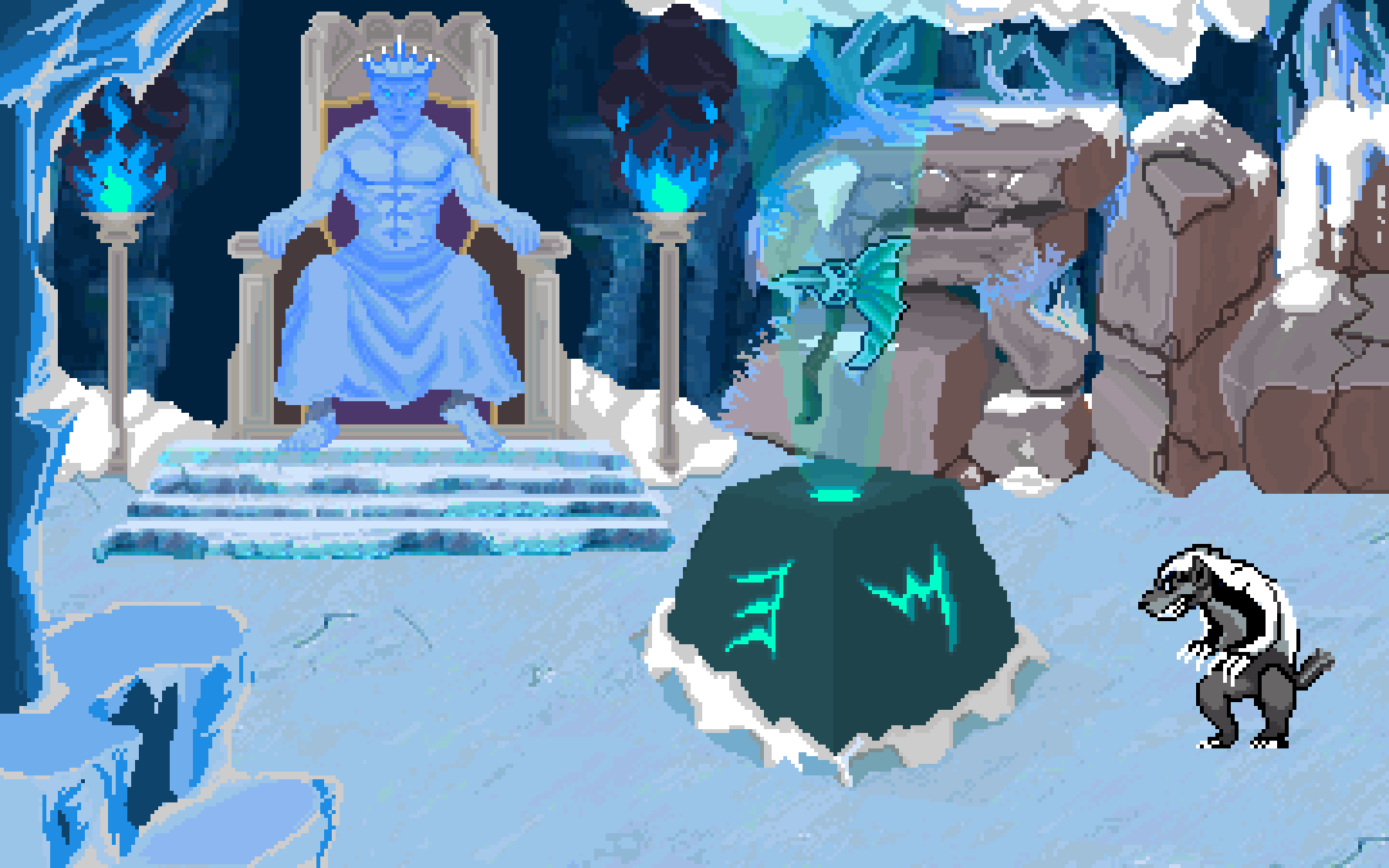 Rage of the Honey Badger - Axe of the eternal frost