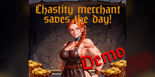 Cover image for Chastity merchant saves the day! DEMO