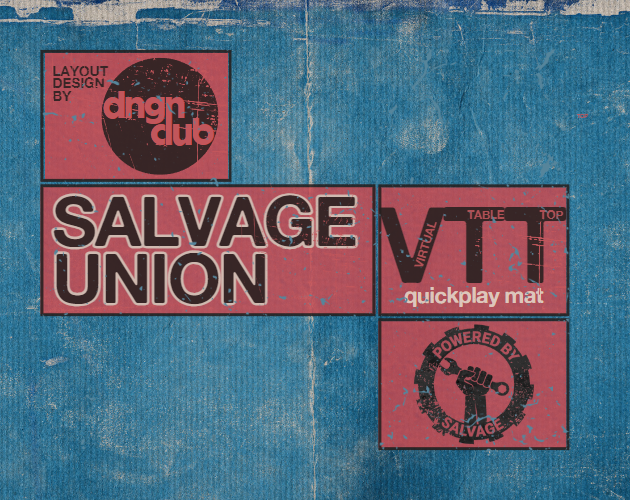 Cover image for SALVAGE UNION VTT QUICKPLAY MAT