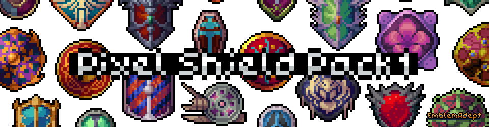 Pixel Shield Pack 1