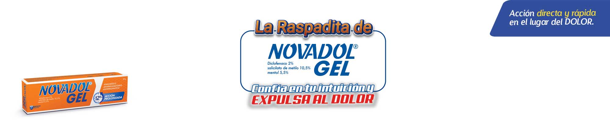 La Raspadita de Novadol Gel