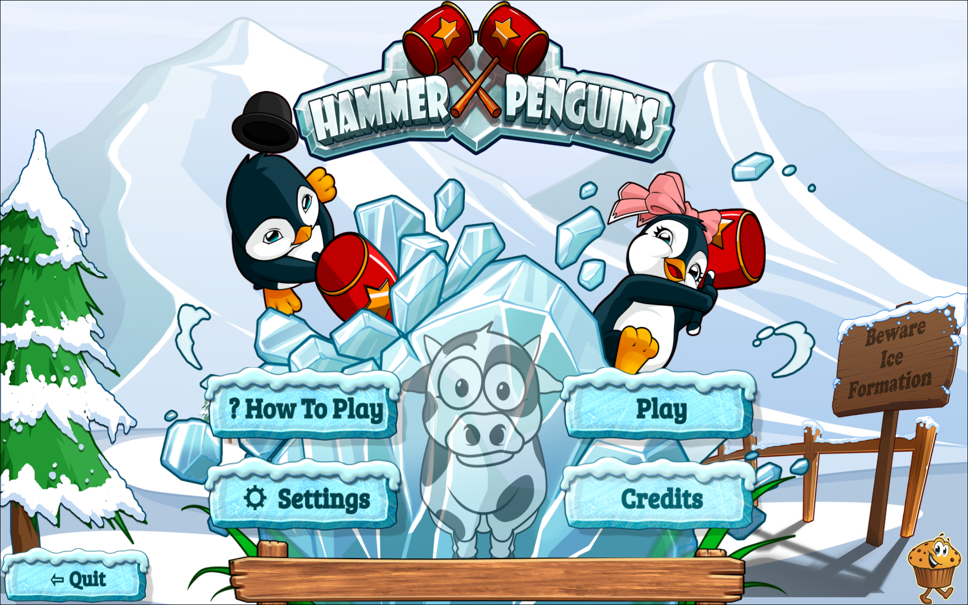 Version 0.0.1.0 - Hammer Penguins by Muffin Man Games