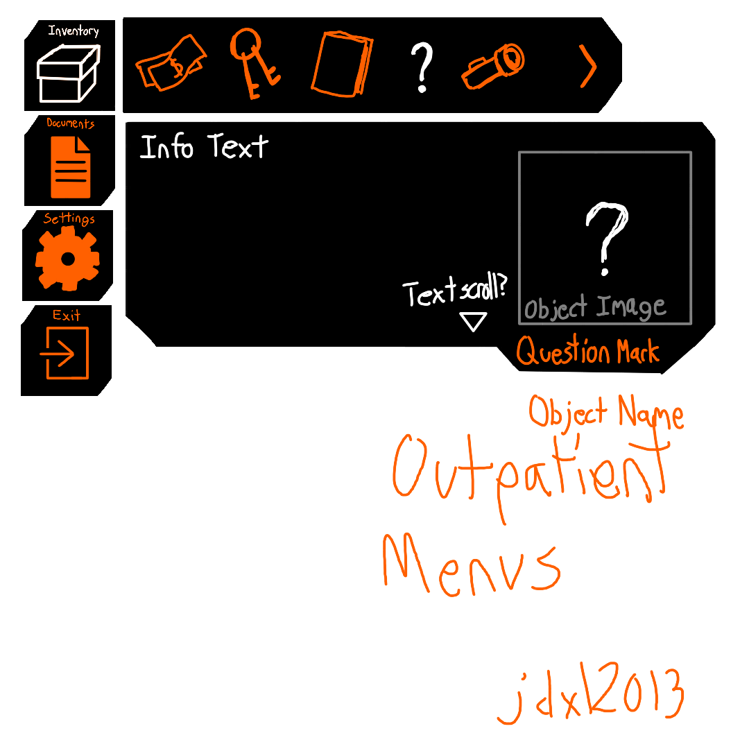 Outpatient jdxl2013 - Inventory Menu Concept