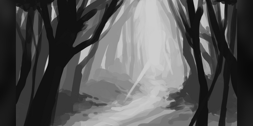 Cover image for The trees surround us.