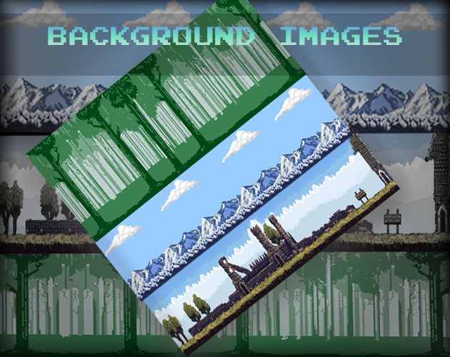 Pixel art backgrounds